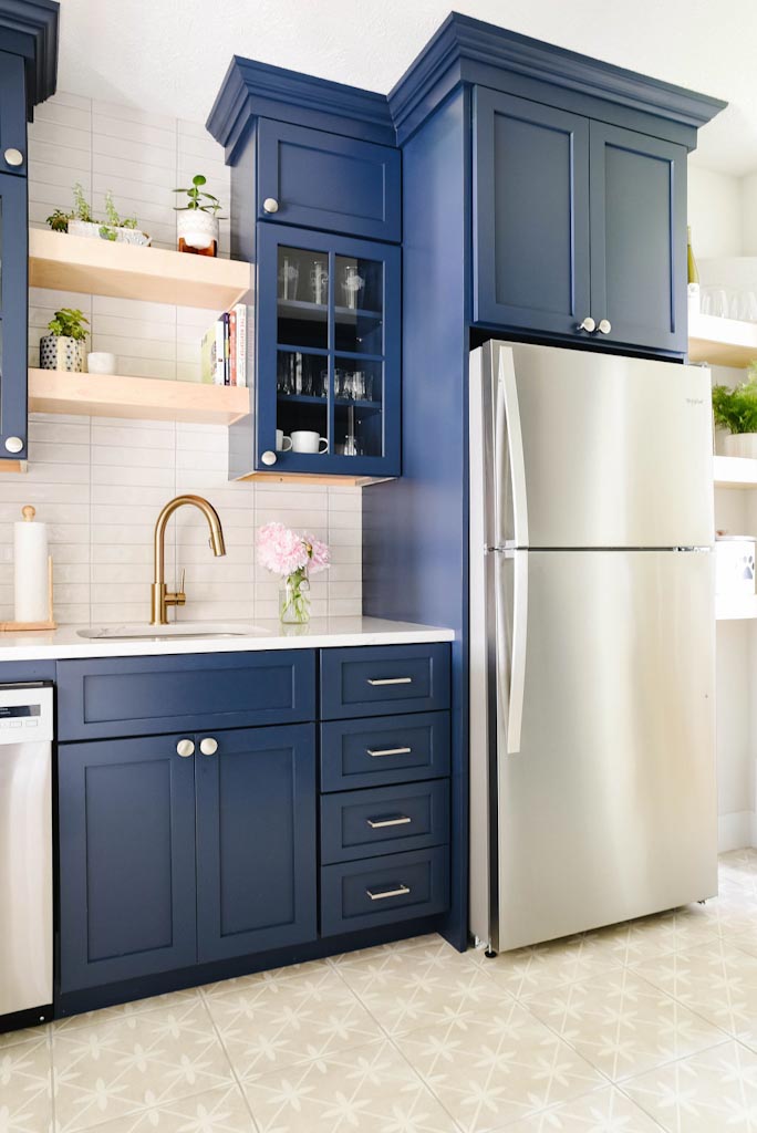 Blueberry cabinets